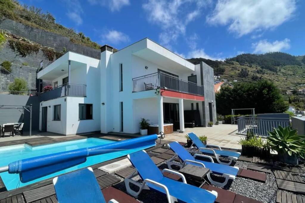 Villa Nunes, Big Holiday House With Private Pool Calheta  Dış mekan fotoğraf