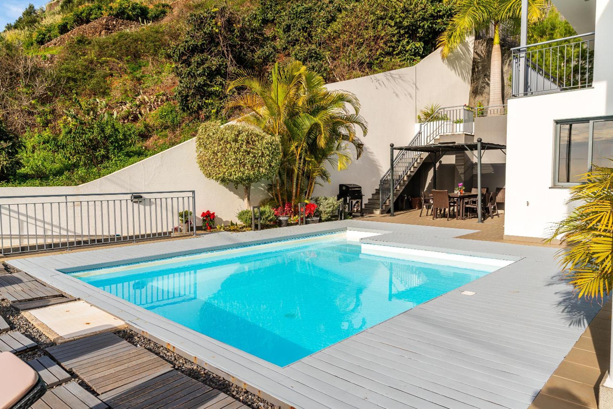 Villa Nunes, Big Holiday House With Private Pool Calheta  Dış mekan fotoğraf