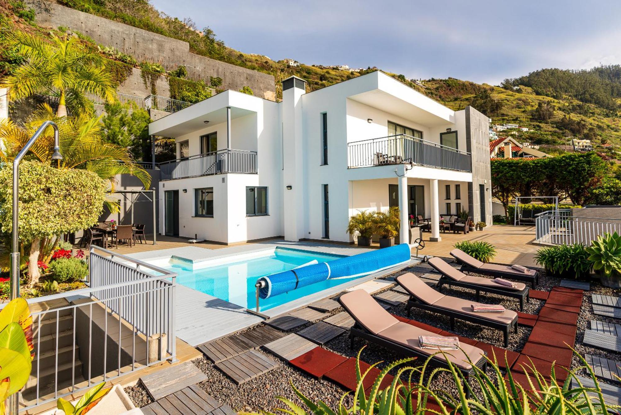 Villa Nunes, Big Holiday House With Private Pool Calheta  Dış mekan fotoğraf