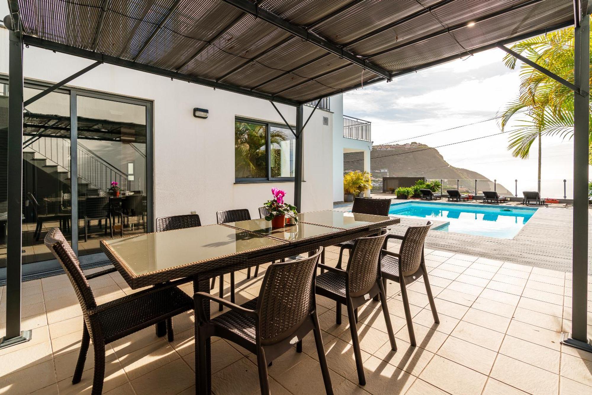 Villa Nunes, Big Holiday House With Private Pool Calheta  Dış mekan fotoğraf